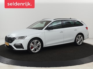 Skoda Octavia 1.4 TSI RS iV PHEV | Stoelverwarming | Head-Up | Matrix LED | Sfeerverlichting | Adaptive cruise | Side Assist | Carplay | Sportstoelen | Achterbankverwarming | Camera | Navigatie | Plug In