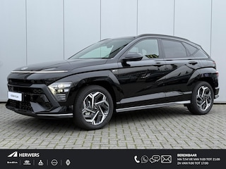 Hyundai Kona 1.6 GDI HEV N Line AUTOMAAT / Automatische Achterklep / 18" N-line LMV / Stoelverkoeling / Stuurverwarming / Stoelverwarming Voor + Achter / 360 Camera / Blindspot camera / Keyless Antry / NL auto /