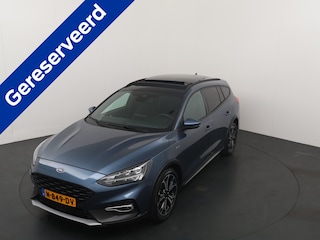 Ford Focus Wagon EcoBoost 125 pk Active X | Pano | Trekhaak | Winter Pack | AGR | Camera | B&O | LED | 18" | El. a. klep