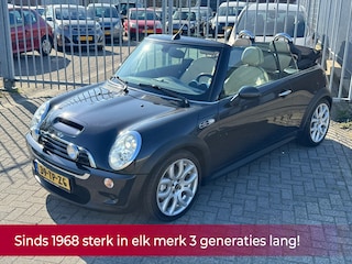 Mini Mini Cabrio 1.6 Chili 170PK! NL AUTO NAP! Navi prof l LSDaf fabriek l Leer l Airco ECC l CRUISE l PDC l XENON! VOL!