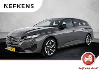 Peugeot 308 SW HYbrid Allure Pack 180pk Automaat | 1ste eigenaar | Camera | LEER/Stof | Verwarmde voorruit | 17"LMV | Navigatie |