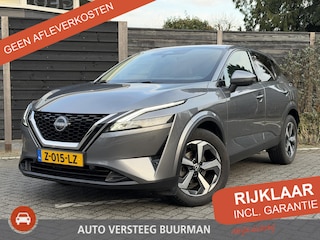 Nissan Qashqai N-Connecta 1.3 MHEV 158PK Xtronic Automaat Navigatie, Rondomzichtcamera, Keyless, Stoel, Stuur en Voorruitverwarming, Trekhaak