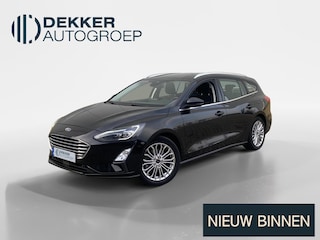 Ford Focus 1.0 EcoBoost Hybrid 155 pk Titanium X Wagon Winterpack - Parking Pack - 17" LM velgen - trekhaak