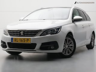 Peugeot 308 SW 1.2 PureTech Premium 130pk (PANORAMADAK,SPORTSTOELEN,PARELMOER,CAMERA,CRUISE,LEDER,APPLE CARPLAY,LED,LM-VELGEN)