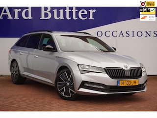 Skoda Superb Combi 1.5 TSI ACT Sportline Business+Led+Leder+geheugen+stoel-verw+navi+camera+vitrual = OKT-2021