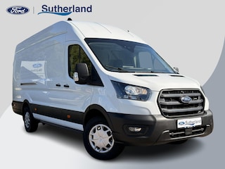 Ford Transit 350 2.0 TDCI L4H3 Trend RWD | 130pk | Navigatiesysteem SYNC4 | Stoelverwarming  | Elektrisch inklapbare buitenspiegels | Elektrisch verstelbare bestuurdersstoel | Passagiersairbag | Allweather banden | Laadruimte beschermingspakket | 150 watt/230V aansluitpunt tussen voorstoelen | Handmatige regeneratie roetfilter | Reservewiel | Centrale dubbele vergrendeling | LED Downlighter