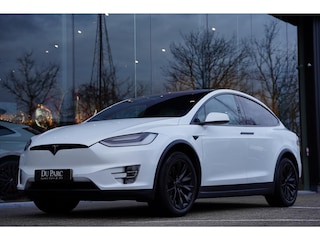 Tesla Model X 75D Base 6p. / 1e Eigenaar / Pearl White Metallic