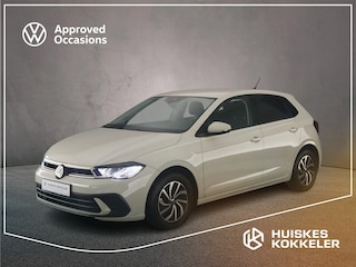 Volkswagen Polo Life Edition 1.0 TSI 95pk DSG Automaat Adaptive cruise control, LED koplampen, Achteruitrijcamera, Parkeersensor achter, App connect, Airco, DAB, Radio