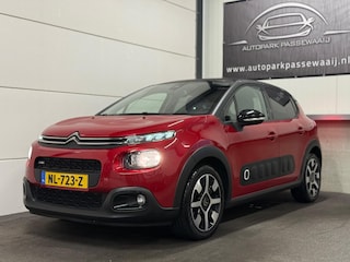 Citroën C3 1.2 PureTech S&S Shine Cruise Control, Achteruitrijcamera, Navigatie, Lane-Assist, USB, Volledig Onderhoud, Nieuw APK