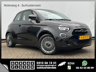 Fiat 500 Icon 42 kWh SOH 93% Carplay Cruise Clima Led Digitaal NL-Auto Voll.Onderhouden!