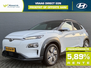 Hyundai Kona EV 204pk 2WD Aut. Premium | SOH 96,5% | Stoelventilatie | Stoel & Stuurverwarming | Lederen Bekleding | Krell Premium Audio | Parkeersensoren