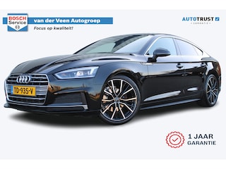 Audi A5 Sportback 1.4 TFSI Sport S-line Edition | Incl. 12 maanden garantie | Navigatie | Cruise control | Climate control | Elektrische achterklep | LED koplampen | Parkeersensoren | Zwarte hemel |