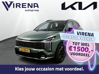 Kia Sportage 1.6 T-GDi Hybrid GT-Line Apple Carplay/Android Auto - Cruise Control - Dodehoekdetectie - Schuif-/Kanteldak  - Navigatie - Stuur/Stoelverwarming - Fabrieksgarantie tot 10-2032