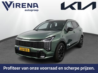 Kia Sportage 1.6 T-GDi Hybrid GT-Line Apple Carplay/Android Auto - Cruise Control - Dodehoekdetectie - Schuif-/Kanteldak  - Navigatie - Stuur/Stoelverwarming - Fabrieksgarantie tot 10-2032