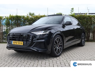 Audi Q8 60 TFSI e quattro Pro Line S Competition Carbon | Trekhaak | Pano | ACC | Valcona Leder | Luchtvering | Memory | Keyless