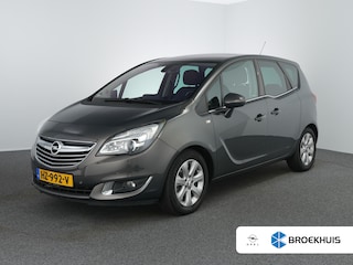 Opel Meriva 1.4 Turbo Blitz | Vol opties | 100% ondh. | Cruise control | Electronic climate controle | Lederen bekleding