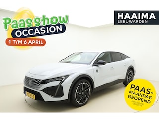 Peugeot 408 1.2 Hybrid 145 e-DCS6 Allure Alcantara l Camera l Parkeersensoren l 3D-Cockpit l Full-LED l Draadloos Apple Carplay/Android Auto l Verwarmd Stuurwiel l TomTom Navigatie l Lichtmetalen velgen