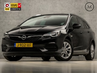 Opel Astra Sports Tourer 1.2 Elegance Sport (APPLE CARPLAY, GROOT NAVI, MATRIX LED KOPLAMPEN, KEYLESS, CAMERA, ADAPTIVE CRUISE, GETINT GLAS, LM VELGEN, NIEUWSTAAT)