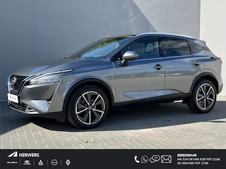 Nissan Qashqai 1.3 MHEV Tekna Plus Automaat / Panoramadak / Elektrisch Bedienbare Stoelen met Massagefunctie & Geheugen / BOSE Premium Audio / All Season Banden / Apple Carplay & Android Auto  / Elektrische Achterklep / Head-Up Display /
