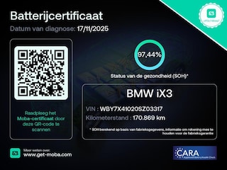 BMW iX3 Executive 80 kWh 97% SOH PANO|Leder|Dealer Onderhouden