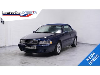 Volvo C70 Convertible 2.0 T automaat lederen bekleding stoelverwarming boordcomputer mistlampen koplampvegers 16-inch lichtmetalen velgen