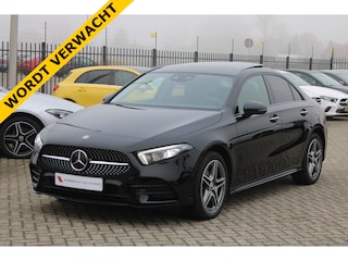 Mercedes-Benz A-klasse 250e AUT8 AMG Line NIGHT PAKKET PANORAMADAK LEDER CARPLAY DISTRONIC 360-CAMERA KEY-LESS GO