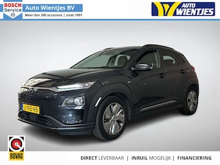Hyundai Kona EV Premium 64 kWh 3-Fase | SoH 100% | Leer | Navi | Trekhaak