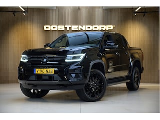 Volkswagen Amarok 3.0TDI/240pk 4Motion Plus Cab Aventura BLACKSTYLE (2 persoons/ grijs kenteken)|2024|Leer|Trekhaak|360 Camera|Virtual Cockpit|Blindspot|21"Blackstyle|Blackstyle Roll Cover|IQ LED|PDC|Harman/Kardon|Cruise+ACC
