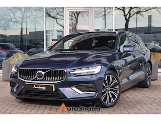 Volvo V60 T6 Plus Bright Twin Engine 350pk AWD | Keyless | Memory | Trekhaak | Dodehoek | Navi | Stoelverwarming