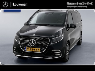 Mercedes-Benz V-klasse 300d 4-MATIC Extra Lang AMG Avantgarde BPM-Vrij Dubbele Cabine 360 Graden Camera Elektrische Schuifdeuren Multibeam LED Adaptieve Cruise Control