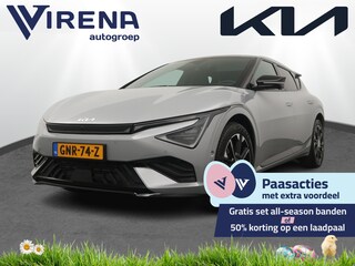 Kia EV6 GT-Line 84 kWh - Schuif-/kanteldak - Stoel-/stuurverwarming - Cruise Control adaptief - Memory Seats - Fabrieksgarantie tot 10-2031