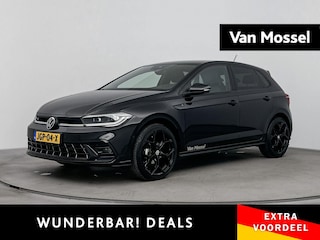 Volkswagen Polo 1.0 TSI R-Line Edition | 18 Inch Zwarte Velgen | Automaat | IQ.Light | Stoelverwarming | Parkeersensoren voor/achter | Adaptive cruise control | Apple carplay / android auto | Navigatie |