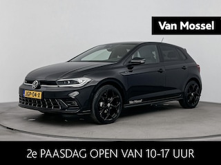 Volkswagen Polo 1.0 TSI R-Line Edition | 18 Inch Zwarte Velgen | Automaat | IQ.Light | Stoelverwarming | Parkeersensoren voor/achter | Adaptive cruise control | Apple carplay / android auto | Navigatie |