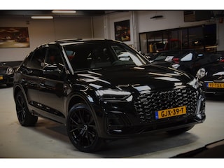 Audi Q5 50 TFSI e S edition Panoramadak|RS-Seats|ACC|Black|Dealer onderhouden|17500km!!|1e Eig.