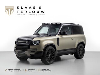 Land Rover Defender 3.0 D200 90 MHEV X-Dynamic SE | Grijs kenteken | Verstralers | 22'' Black Crow | Wrap |