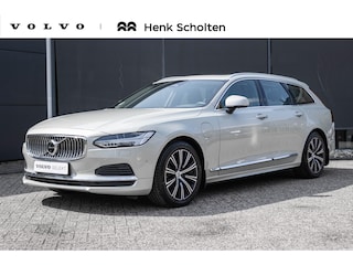 Volvo V90 T6 Automaat AWD Inscription Exclusive | Panoramisch schuif-/kantel dak | Verwarmbare  | Premium Audio by Harman Kardon | Verwarmbare voorstoelen en stuurwiel | Massagefunctie in de voerstoelen | Rondom zichtcamera | Geïntegreerde stoelverhogers | Verwarmbare voorruit | Alarmklasse 3