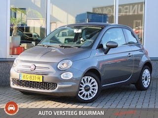 Fiat 500 0.9 TwinAir Turbo Lounge Panoramadak, Lichtmetalen Velgen, Bluetooth, Radio, Airco