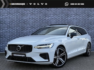 Volvo V60 2.0 T6 Recharge AWD R-Design | trekhaak | Adaptieve cruise controle | Long Range | Panorama Schuifdak | Harman/Kardon | Sportstoelen | Memory | Stuur + Stoel verwarming | Keyless |