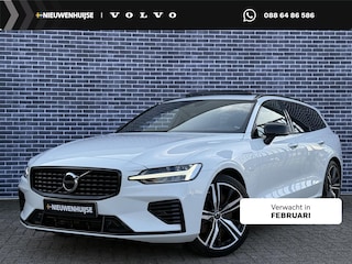 Volvo V60 2.0 T6 Recharge AWD R-Design | trekhaak | Adaptieve cruise controle | Long Range | Panorama Schuifdak | Harman/Kardon | Sportstoelen | Memory | Stuur + Stoel verwarming | Keyless |