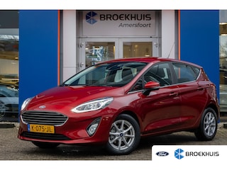 Ford Fiesta 1.0 EcoBoost Titanium | Apple Carplay/Android Auto| Cruise control | Navigatie | Airco | LM 16'' | Dealer onderhouden | Airco (automatisch) | Apple Carplay/Android Auto|telefoonintegratie premium | Cruise control