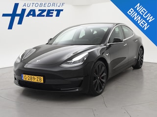 Tesla Model 3 PERFORMANCE 462 PK AWD 75 KWH ORIG. NL + 20 INCH | AUTOPILOT | PANORAMA | LEDER