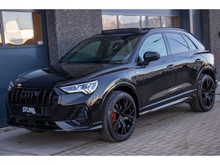 Audi Q3 45 TFSI e S edition | S-Line | Matrix LED | Pano | 245 PK | BTW | 1 Eigenaar | Dealer Onderhouden | Virtual | Carplay | Camera | Climate | Leder | Keyless | DAB | Navigatie | 20 Inch Performance | Black Line | Stoelverwarming | Lane Assist | ACC | Garanti