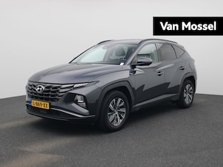 Hyundai Tucson 1.6 T-GDI MHEV i-Motion Automaat | Apple Carplay/Android Auto | Achteruitrijcamera | Cruise Control | Airco | Zwart Leder | Trekhaak 1650 KG |