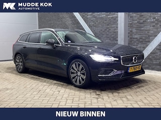 Volvo V60 T6 Recharge Inscription Expr. | Trekhaak | Stoel+Stuurverwarming | Apple Carplay | Keyless | Getint Glas