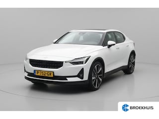 Polestar 2 Long Range Dual Motor Launch Edition 78kWh | Trekhaak Wegkl | Panoramadak | Adaptive Cruise | Harman Kardon | Elektr stoel + mem | 360 Camera | Stoel/Stuurverwarming | 20 inch