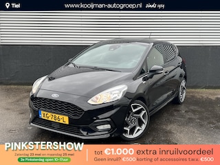 Ford Fiesta 1.0 EcoBoost Titanium ST-Line Navigatie, LMV, Privacy glass, Cruise control, Smart Key, Climate control, Parkeersensoren, Historie + boekjes