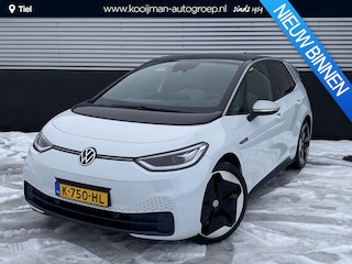 Volkswagen ID.3 First Max 58 kWh NL-Auto vol luxe, Panoramadak, stoel- & stuurverawrming, voorstoelen met massagefunctie, HUD, parkeersensoren, navigatie, dodehoekdetectie