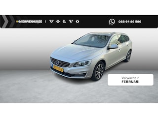Volvo V60 1.5 T3 Polar+ Dynamic | Automaat | Bi-xenon koplampen | Navigatie | Lederen bekleding | Voorruitverwarming | Stoelverwarming | Climate control | Volvo On Call | Roofrails | Cruise control |