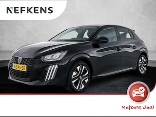 Peugeot 208 Allure Hybrid 110pk Automaat | Navigatie | Climate Control | Cruise Control | Parkeersensoren v+a | Armsteun | Digitaal instrumentenpaneel | Draadloze Apple Carplay / Android Auto | DAB+ radio | All seasonbanden | Led koplampen | Donker getint glas | 16" lichtmetalen velgen |