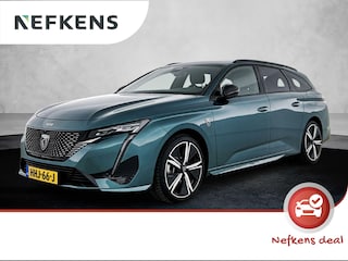 Peugeot 308 SW GT 1.6 Plug-in Hybrid 180pk Automaat | Navigatie | 360° Camera | Handsfree Achterklep | Keyless | Stoel- en stuurverwarming | Matrix LED koplampen | Adaptieve Cruise Control | Sportstoel Leder/Alcantara elektrisch+massage+geheugen | Climate Control | Parkeersensoren v+a | Dodehoeksensor | Draadloze Apple CarPlay / Android Auto | Donker getint glas | 18" lichtmetalen velgen |